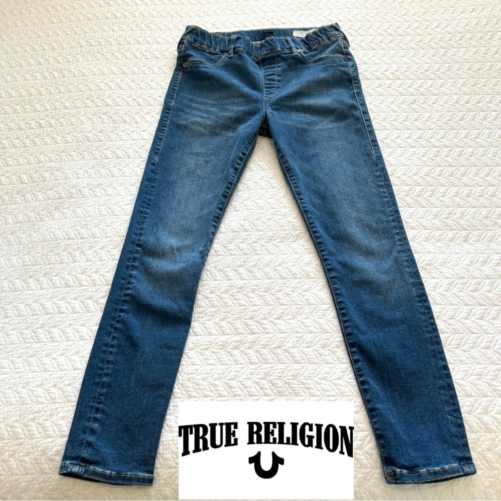 True Religion Runway Legging in Jegging Blue Size Medium